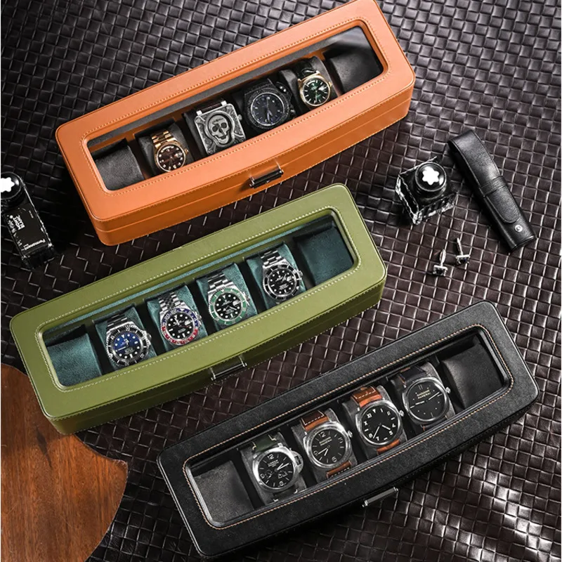 Luxury Watch Collection Box - หรูหราหนังนาฬิกากล่อง High-end นาฬิกาคอลเลกชันเครื่องประดับ,นาฬิกากลไก,ของขวัญเก็บนาฬิกา