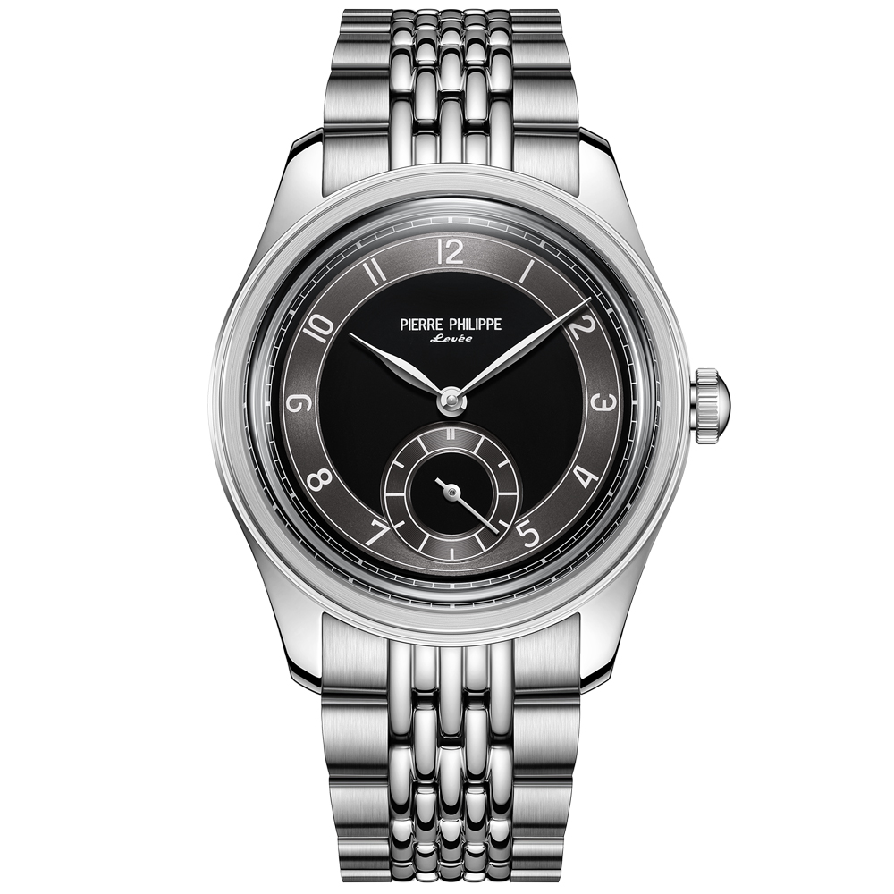 Cloisonne Enamel Dial - นาฬิกาข้อมือผู้ชาย PIERRE Retro Formal Dress Watch