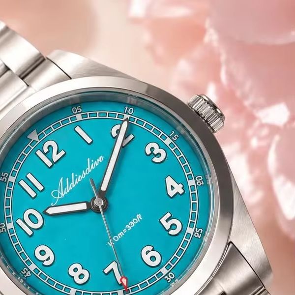 Luxury Watch Time - ADDIESDIVE นาฬิกาควอตซ์สุดหรูสำหรับผู้หญิง รุ่นซุปเปอร์ 2035 กันน้ำ 100
