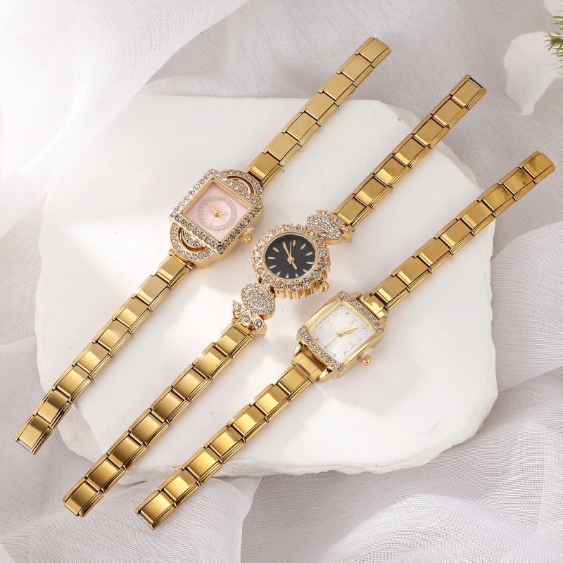 Luxury Watch Makes - แฟชั่นนาฬิกา Connector สแตนเลส Fit 9 มม.อิตาเลี่ยน