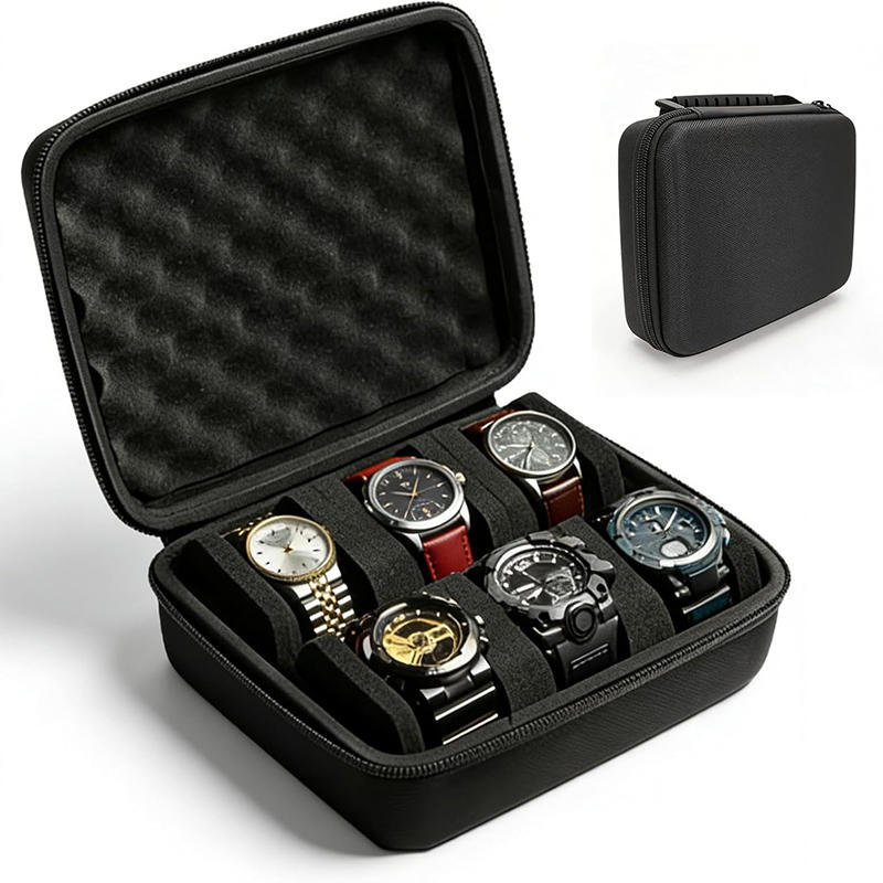 Luxury Watch Travel Case - กล่องใส่นาฬิกา 6 ช่อง 1 ชิ้น |