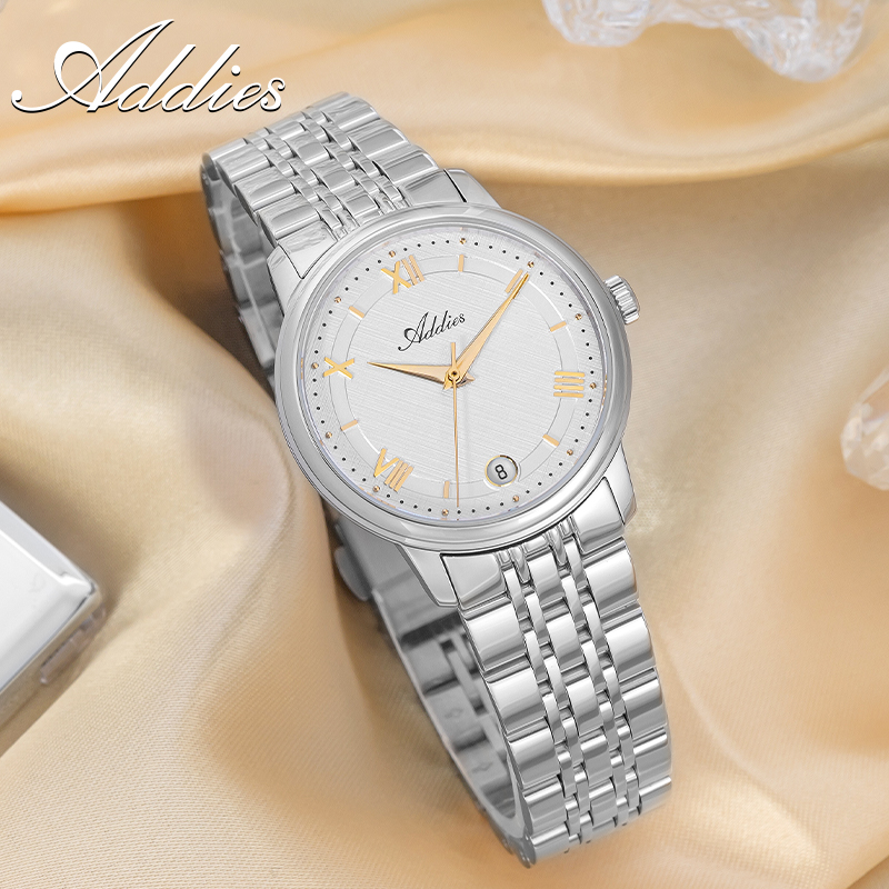 Luxury Watch Travel Case - ADDIES ใหม่หรูหราผู้หญิง'นาฬิกา GM12 กระจกแซฟไฟร์ 316L สแตนเลส