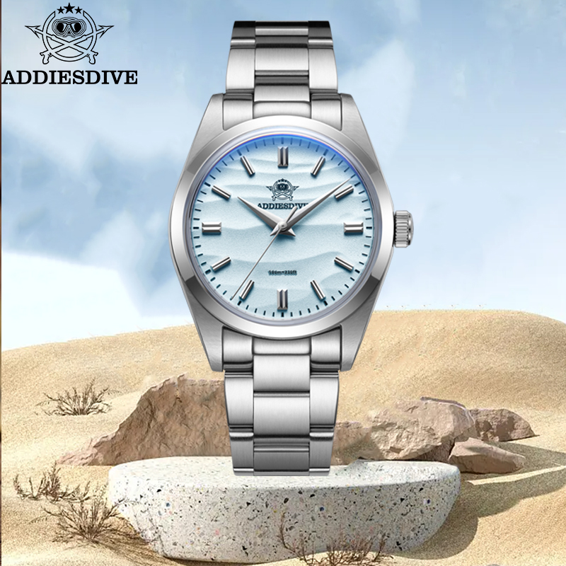 ADDIESDIVE 36 มม.นาฬิกาสำหรับผ - Luxury Watch Time บทวิจารณ์และราคา