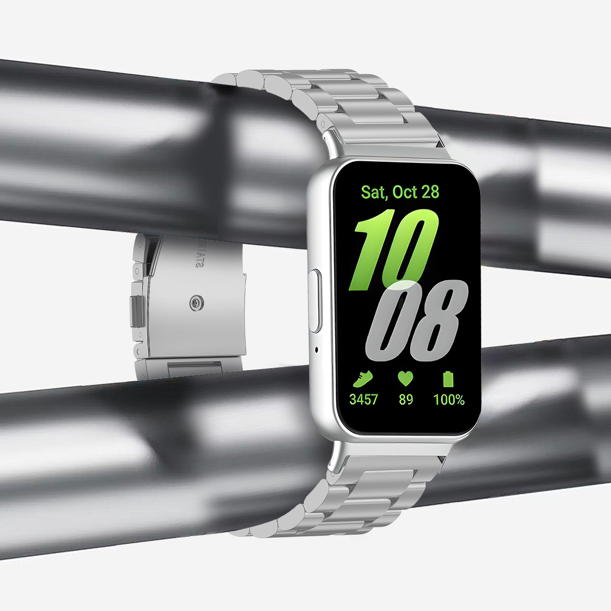 สายสแตนเลสสำหรับซัมซุง กาแล็คซ - Luxury Watch Galaxy บทวิจารณ์และราคา