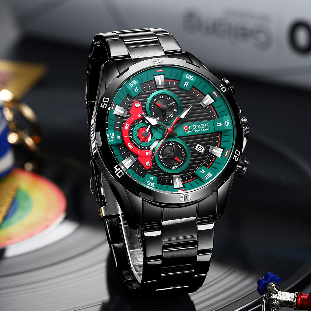 นาฬิกาผู้ชาย CURREN นาฬิกาข้อม - Luxury Watch Magazine บทวิจารณ์และราคา