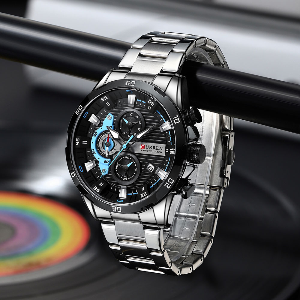 นาฬิกาผู้ชาย CURREN นาฬิกาข้อม - Luxury Watch Magazine บทวิจารณ์และราคา