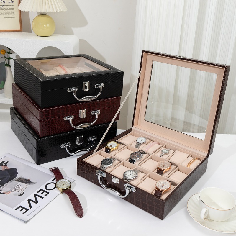 กล่องเก็บนาฬิกาสไตล์เรโทร กล่อ - Luxury Watch Collection Box บทวิจารณ์และราคา