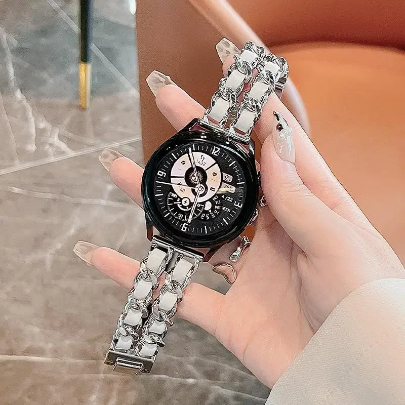 หนังหรูหรา + โลหะสําหรับ Xiaom - Luxury Watch Galaxy บทวิจารณ์และราคา