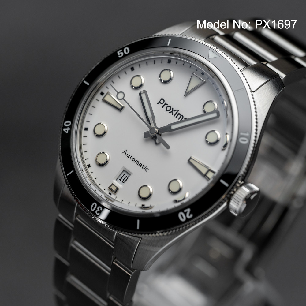 Proxima PX1697 39 มม.นาฬิกาสีข - Cloisonne Enamel Dial บทวิจารณ์และราคา