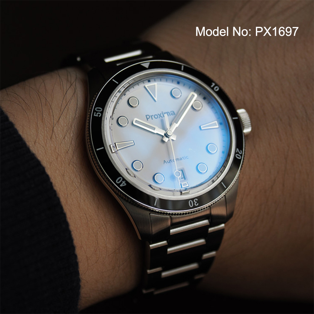 Proxima PX1697 39 มม.นาฬิกาสีข - Cloisonne Enamel Dial บทวิจารณ์และราคา
