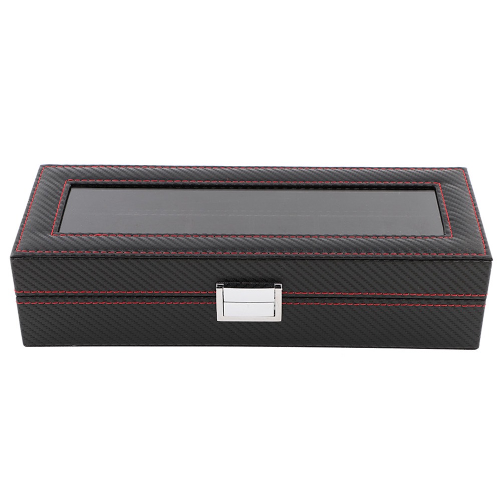 กล่องนาฬิกาคาร์บอนไฟเบอร์กันฝุ - Luxury Watch Collection Box บทวิจารณ์และราคา