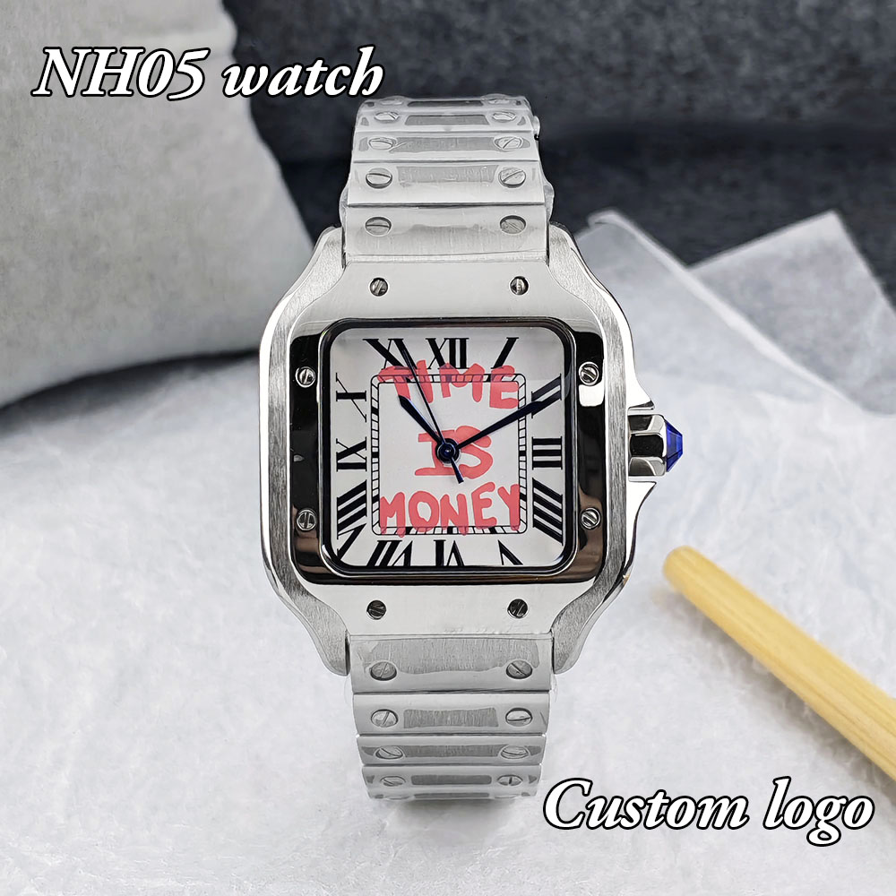 นาฬิกาทรงสี่เหลี่ยม NH05 รุ่นใ - Luxury Watch Square บทวิจารณ์และราคา
