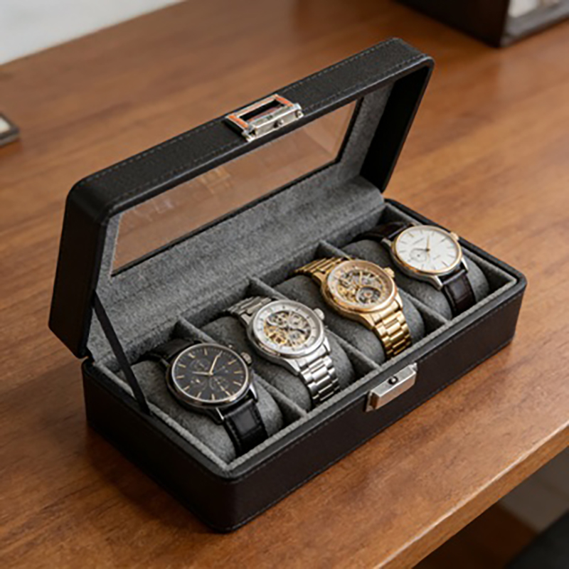 กล่องเก็บนาฬิกา 4 ช่อง 1 ชิ้น  - Luxury Watch Travel Case บทวิจารณ์และราคา