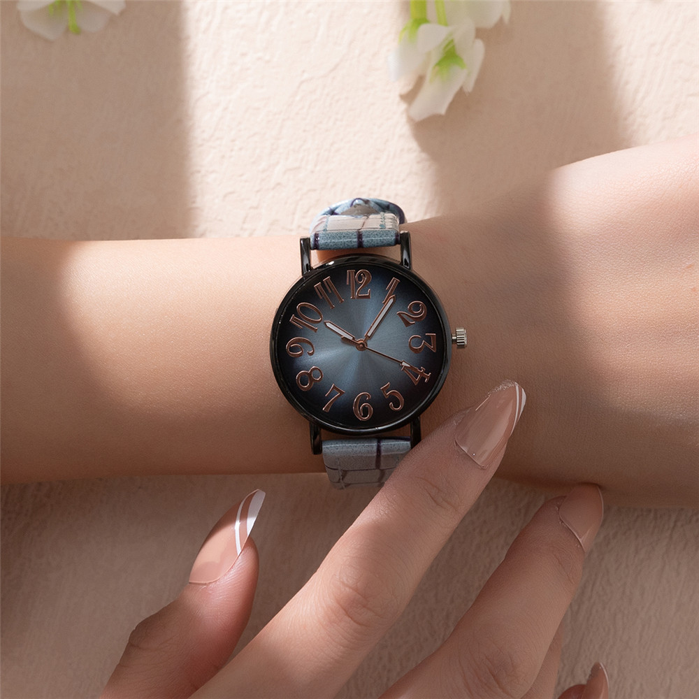 นาฬิกาควอทซ์ดิจิตอลวินเทจสำหรั - Luxury Watch With Leather Strap บทวิจารณ์และราคา