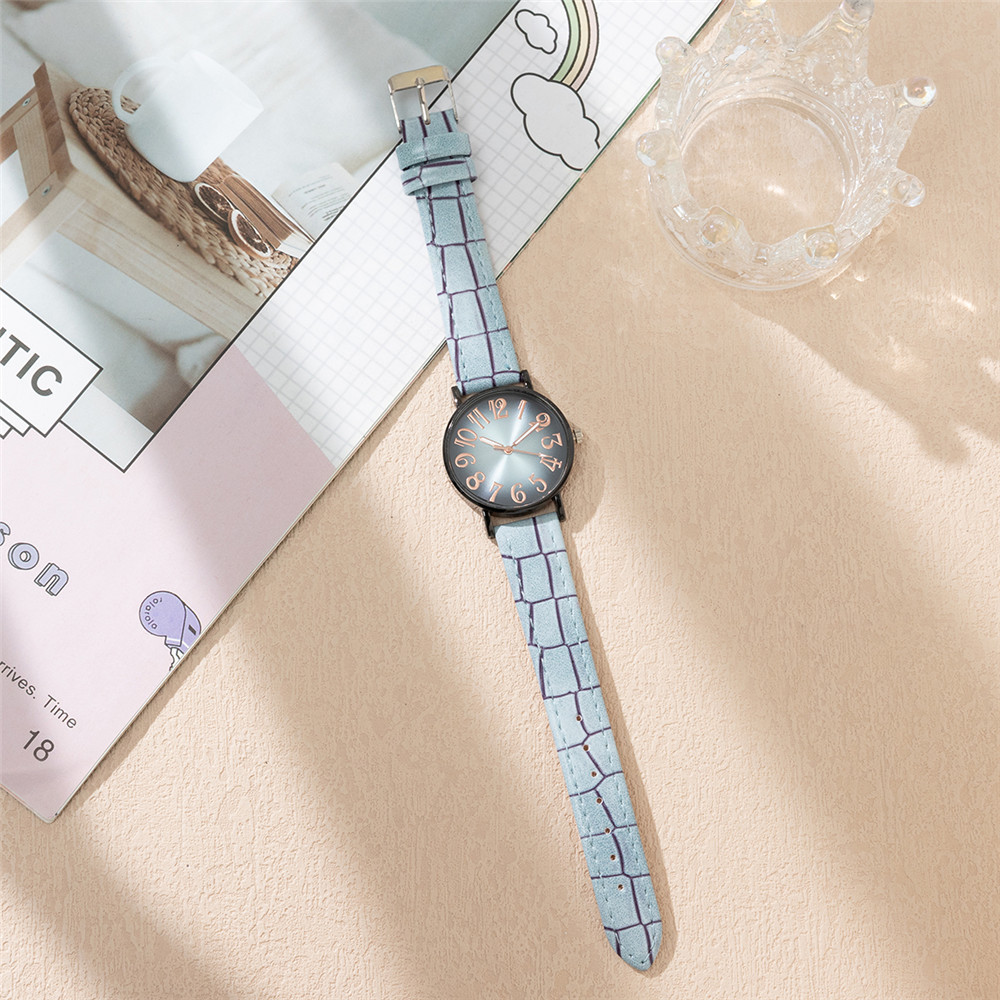 นาฬิกาควอทซ์ดิจิตอลวินเทจสำหรั - Luxury Watch With Leather Strap บทวิจารณ์และราคา