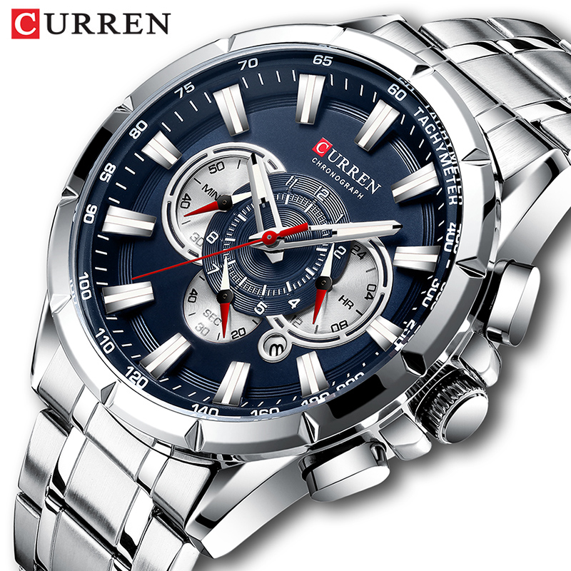 CURREN นาฬิกาข้อมือผู้ชายกันน้ - Luxury Watch Magazine บทวิจารณ์และราคา