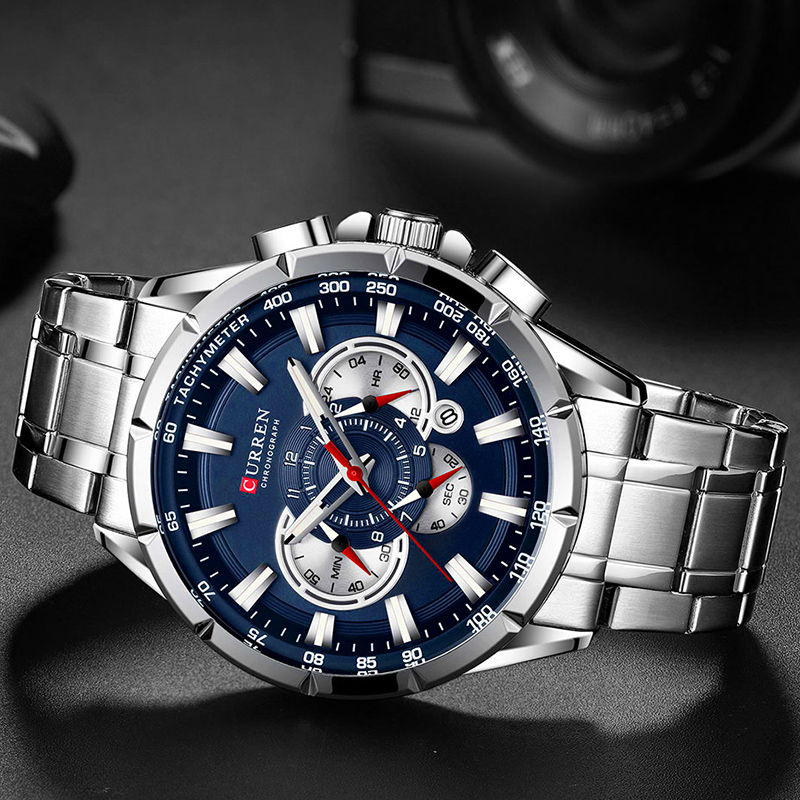 CURREN นาฬิกาข้อมือผู้ชายกันน้ - Luxury Watch Magazine บทวิจารณ์และราคา