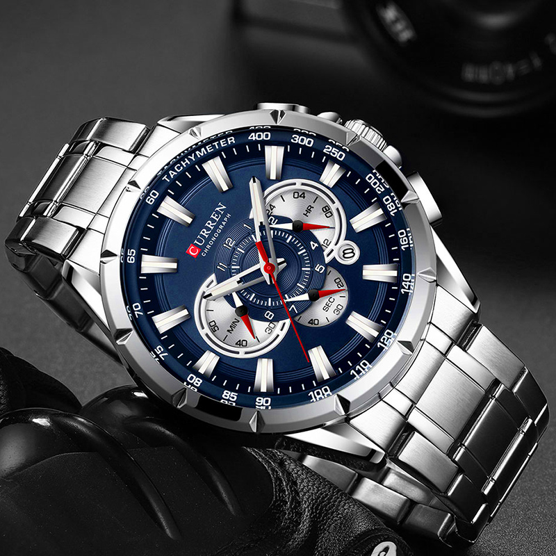 CURREN นาฬิกาข้อมือผู้ชายกันน้ - Luxury Watch Magazine บทวิจารณ์และราคา