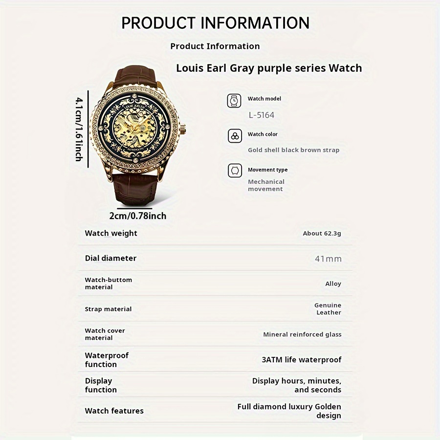 กลไกการเคลื่อนที่ของนาฬิกาหรูห - Luxury Watch It บทวิจารณ์และราคา