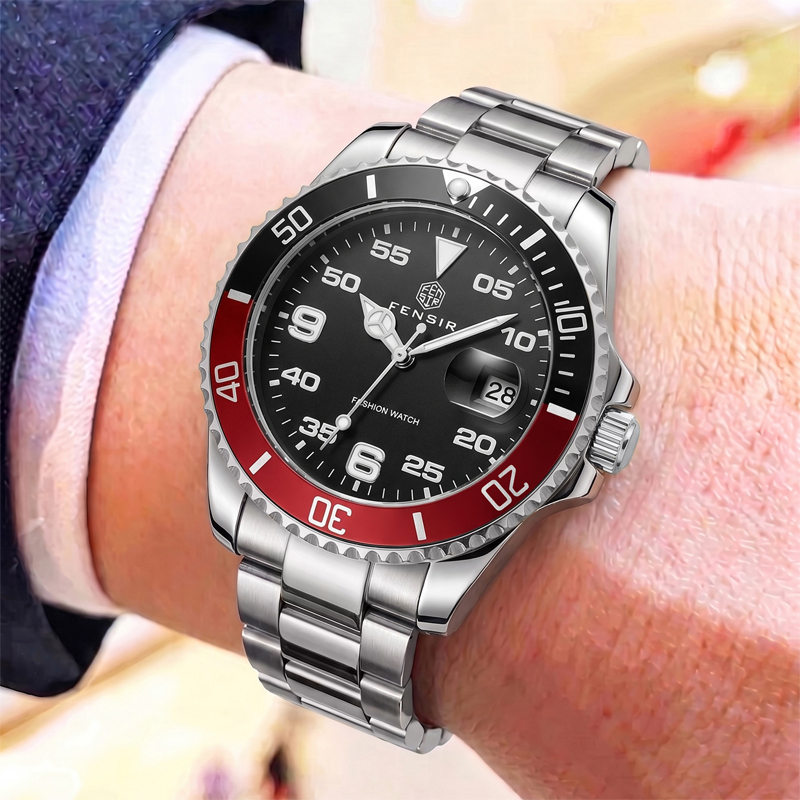 นาฬิกาควอตซ์สำหรับผู้ชายแบบคลา - Luxury Watch Makes บทวิจารณ์และราคา