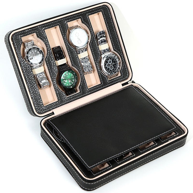 กล่องจัดระเบียบนาฬิกาหลายเรือน - Luxury Watch Collection Box บทวิจารณ์และราคา