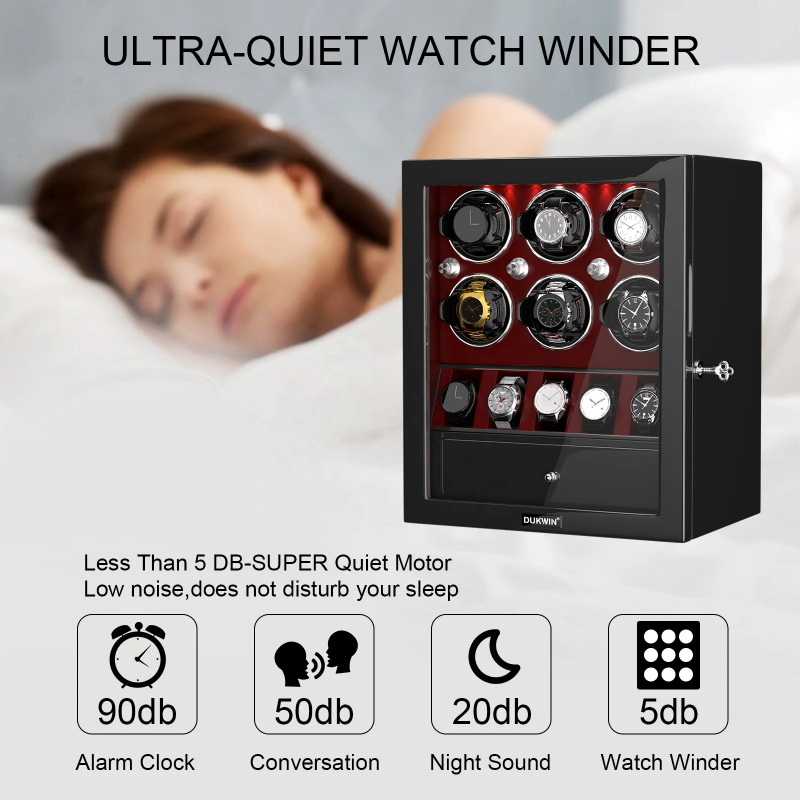 กล่องหมุนนาฬิกาอัตโนมัติคุณภาพ - Luxury Watch And Price บทวิจารณ์และราคา