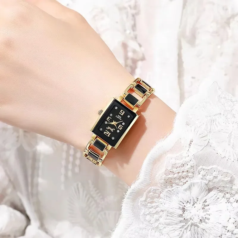 นาฬิกาแฟชั่นสำหรับผู้หญิงรุ่นห - Luxury Watch Square บทวิจารณ์และราคา