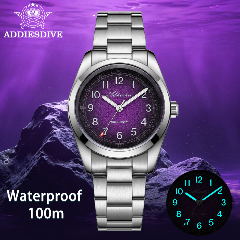 ADDIESDIVE ใหม่นาฬิกาควอตซ์สำห - Luxury Watch It บทวิจารณ์และราคา