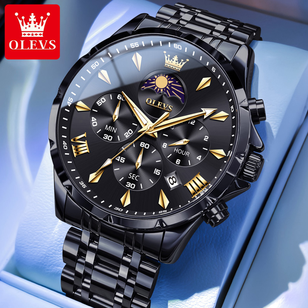 นาฬิกาข้อมือผู้ชาย OLEVS 3653  - Luxury Watch Magazine บทวิจารณ์และราคา