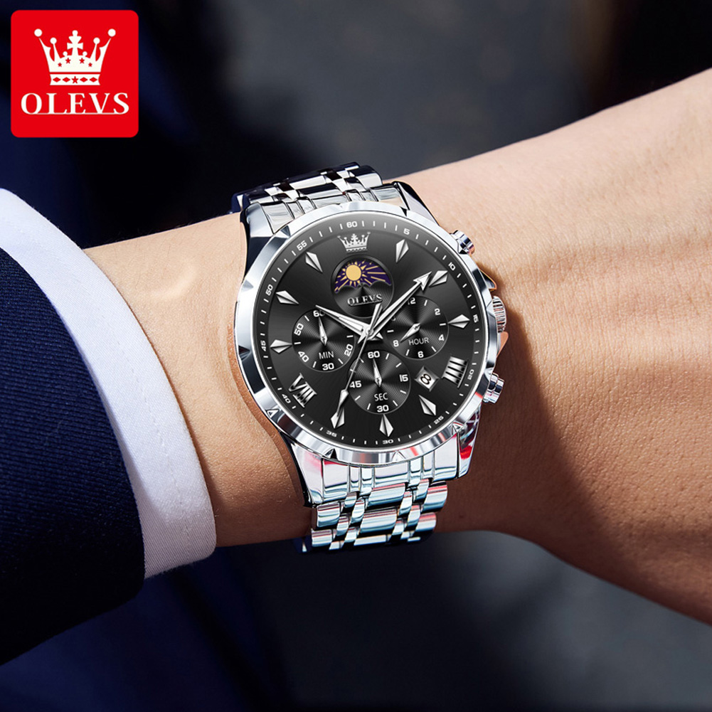 นาฬิกาข้อมือผู้ชาย OLEVS 3653  - Luxury Watch Magazine บทวิจารณ์และราคา