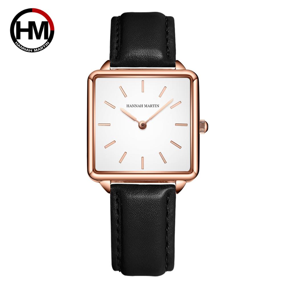 สายหนังแท้Japan Quartz Movemen - Luxury Watch With Leather Strap บทวิจารณ์และราคา