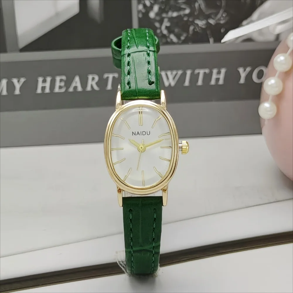 นาฬิกาข้อมือผู้หญิง แบรนด์แฟชั - Luxury Watch With Leather Strap บทวิจารณ์และราคา