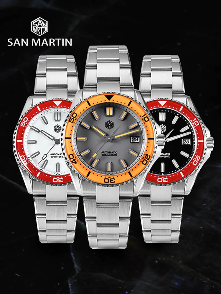 2025 ใหม่ San Martin 39 มม.นาฬ - Cloisonne Enamel Dial บทวิจารณ์และราคา