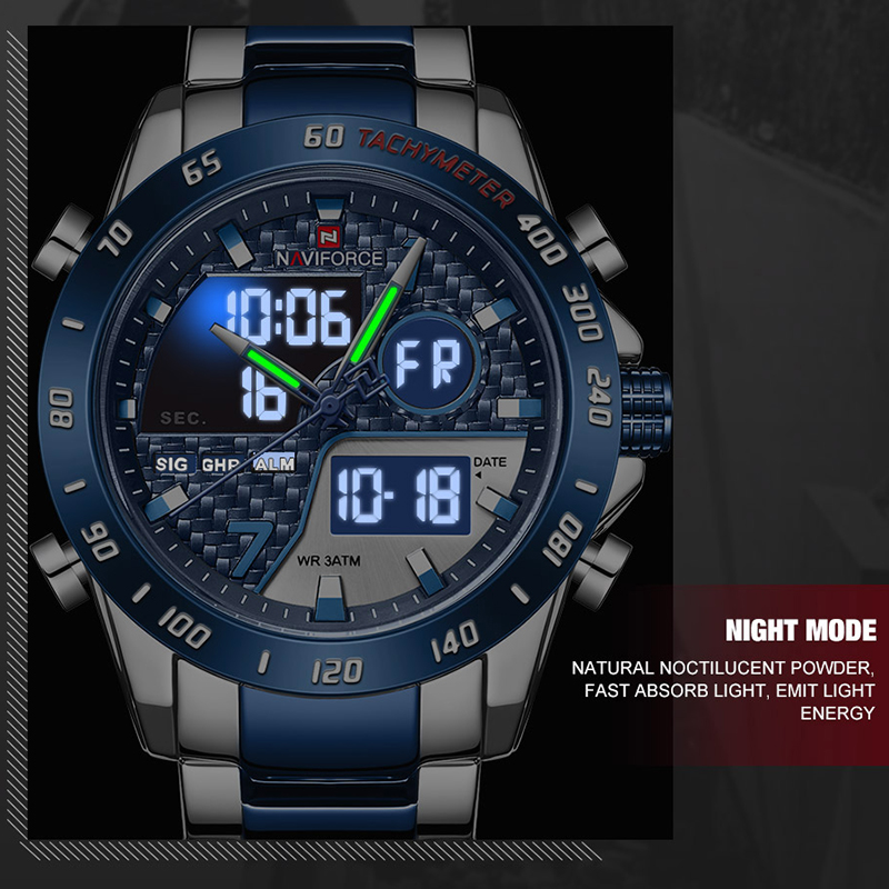 NAVIFORCE แบรนด์หรูผู้ชายนาฬิก - Luxury Watch Magazine บทวิจารณ์และราคา