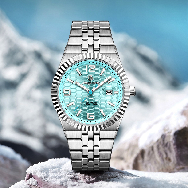 นาฬิกาควอตซ์ลายรังผึ้งสำหรับผู - Luxury Watch Time บทวิจารณ์และราคา