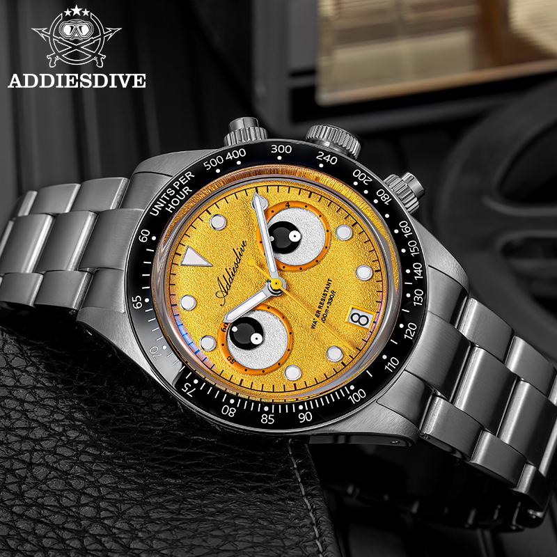 ADDIESDIVE ใหม่ผู้ชายนาฬิกาควอ - Luxury Watch Makes บทวิจารณ์และราคา