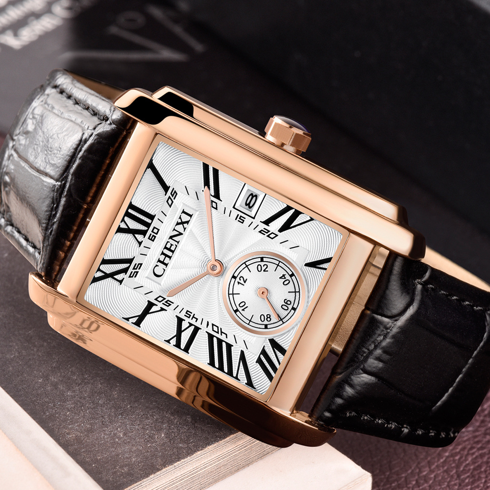 CHENXI 8216 แฟชั่นคลาสสิกสแควร - Luxury Watch Magazine บทวิจารณ์และราคา