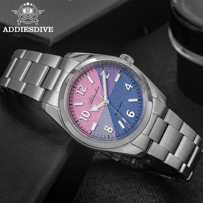 ADDIESDIVE นาฬิกากระจกแซฟไฟร์ส - Luxury Watch Time บทวิจารณ์และราคา