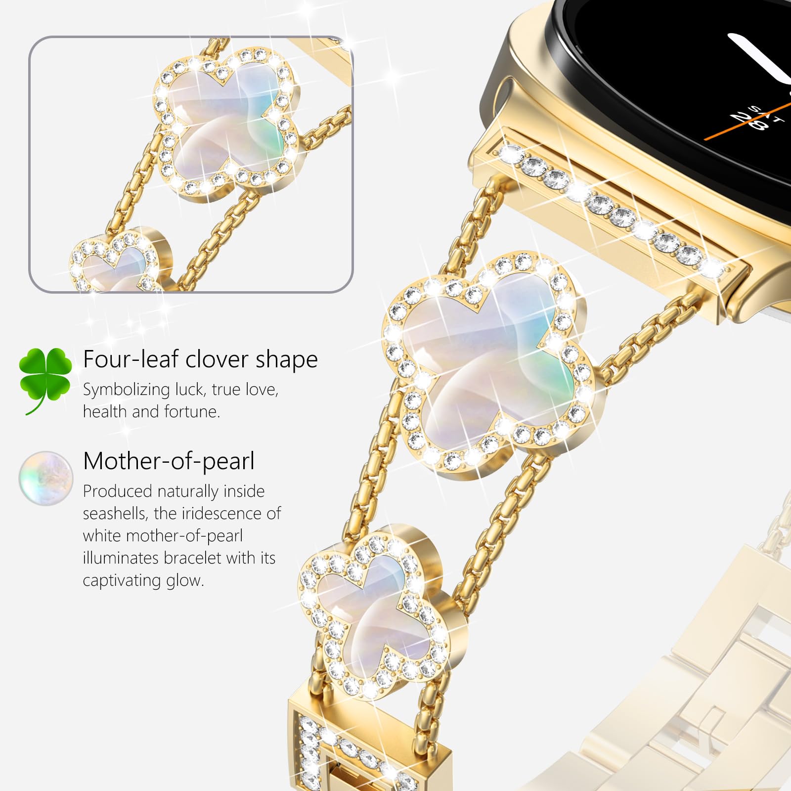 สายนาฬิกาเพชรสำหรับซัมซุงกาแล็ - Luxury Watch Galaxy บทวิจารณ์และราคา