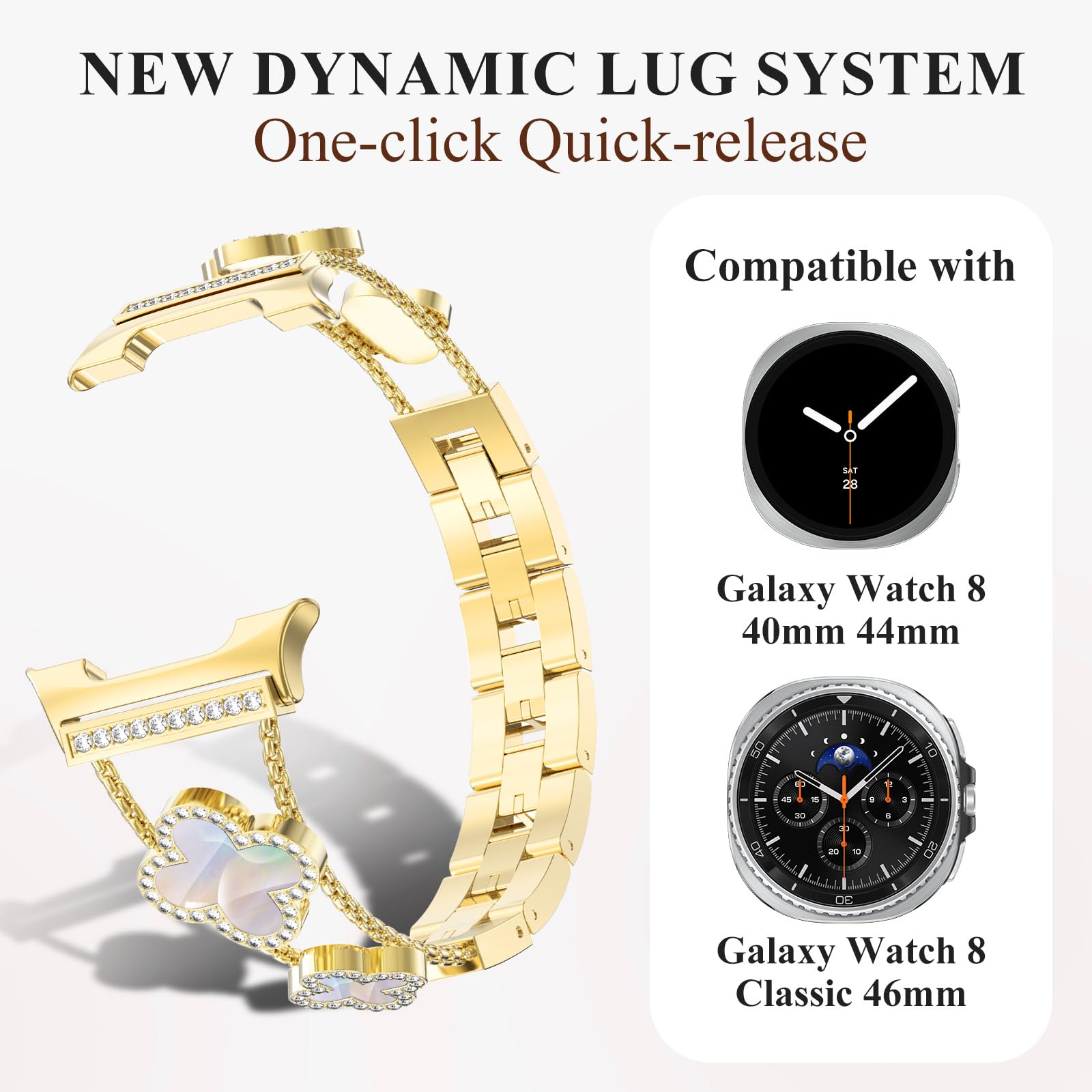 สายนาฬิกาเพชรสำหรับซัมซุงกาแล็ - Luxury Watch Galaxy บทวิจารณ์และราคา