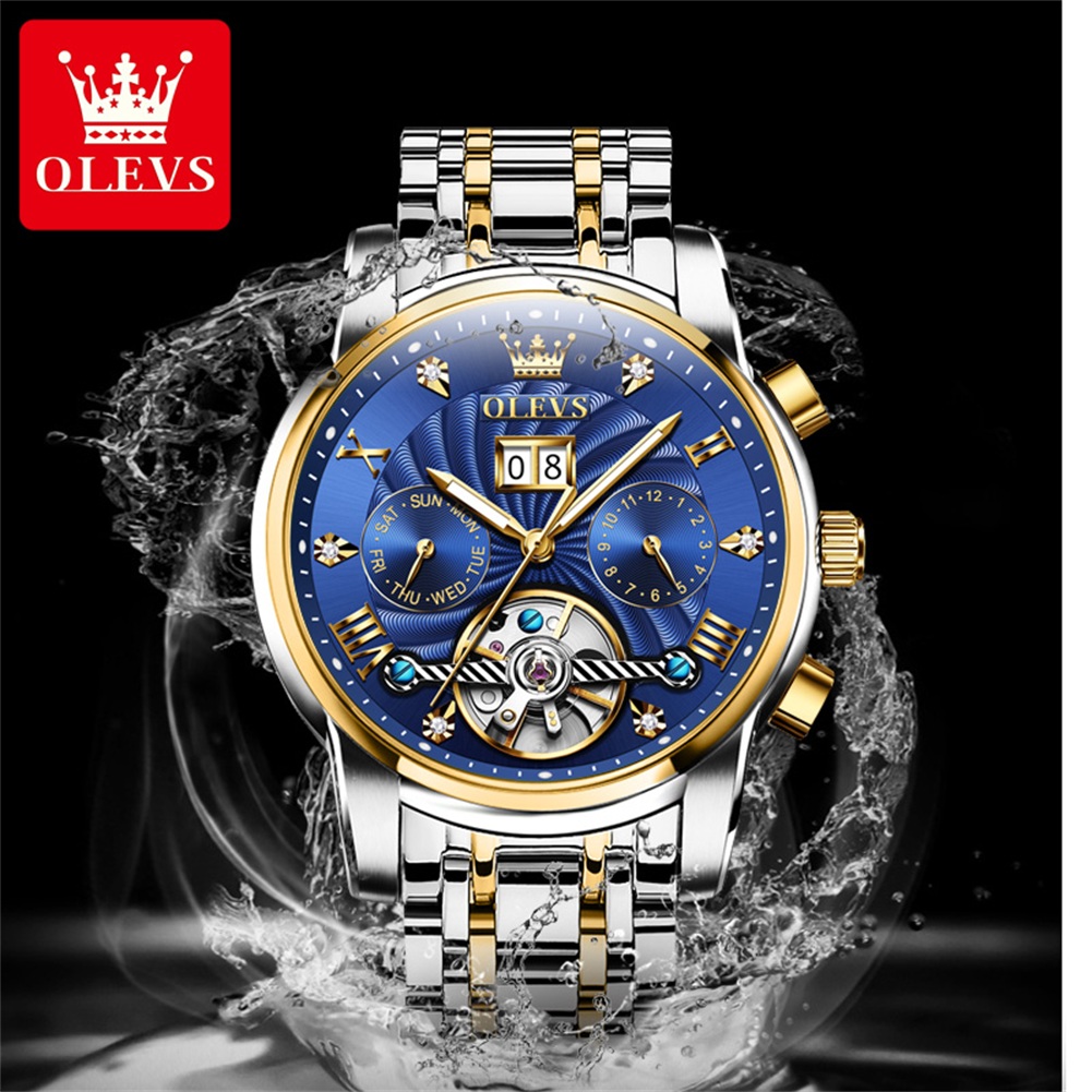 นาฬิกา OLEVS 9910 ของแท้จากแบร - Luxury Watch Collection Box บทวิจารณ์และราคา
