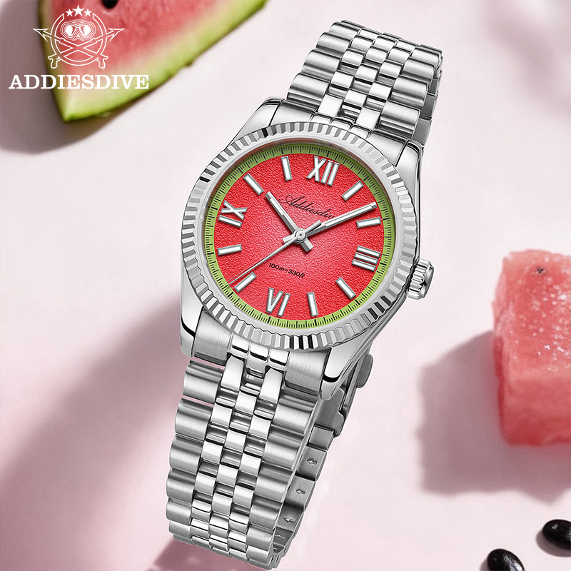 ADDIESDIVE 36 มม.นาฬิกาควอตซ์ผ - Luxury Watch Makes บทวิจารณ์และราคา