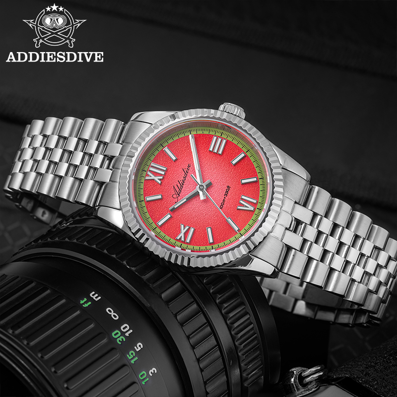 ADDIESDIVE 36 มม.นาฬิกาควอตซ์ผ - Luxury Watch Makes บทวิจารณ์และราคา