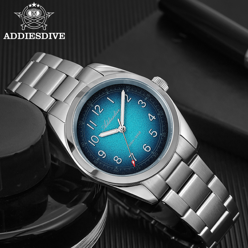 ADDIESDIVE นาฬิกาควอตซ์คู่รักก - Luxury Watch It บทวิจารณ์และราคา