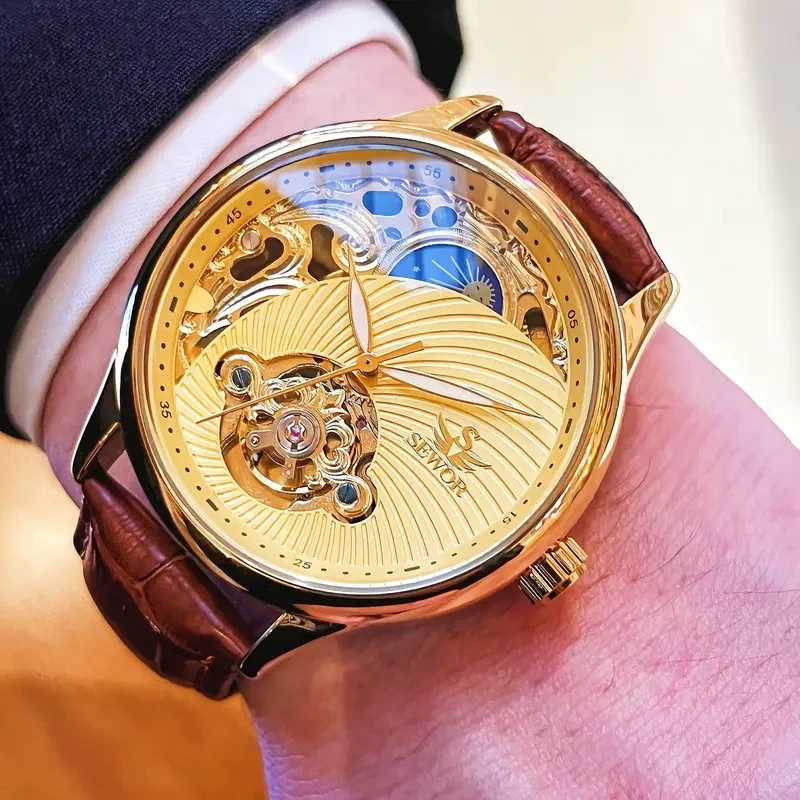 นาฬิกาข้อมืออัตโนมัติสำหรับผู้ - Luxury Watch Makes บทวิจารณ์และราคา
