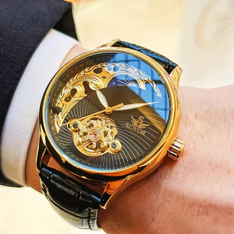 นาฬิกาข้อมืออัตโนมัติสำหรับผู้ - Luxury Watch Makes บทวิจารณ์และราคา