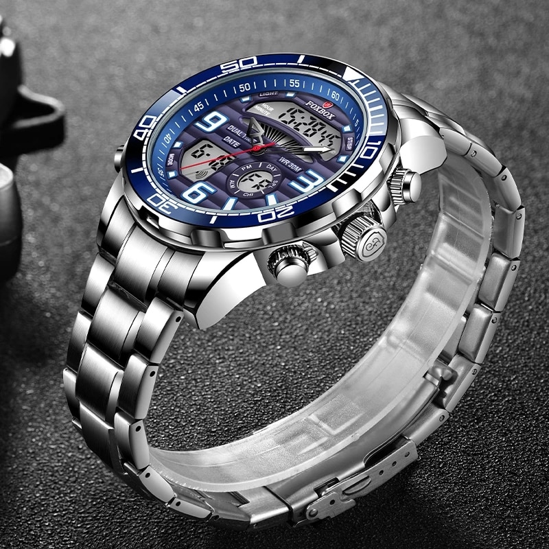 2024นาฬิกาดิจิตอลสำหรับผู้ชายแ - Luxury Watch Collection Box บทวิจารณ์และราคา