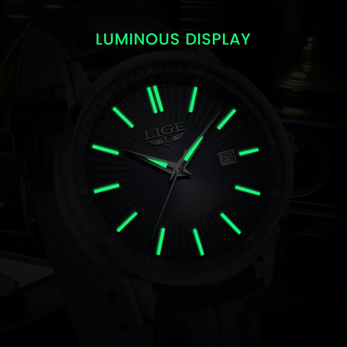 นาฬิกาข้อมือผู้ชายแบรนด์หรู LI - Luxury Watch Collection Box บทวิจารณ์และราคา
