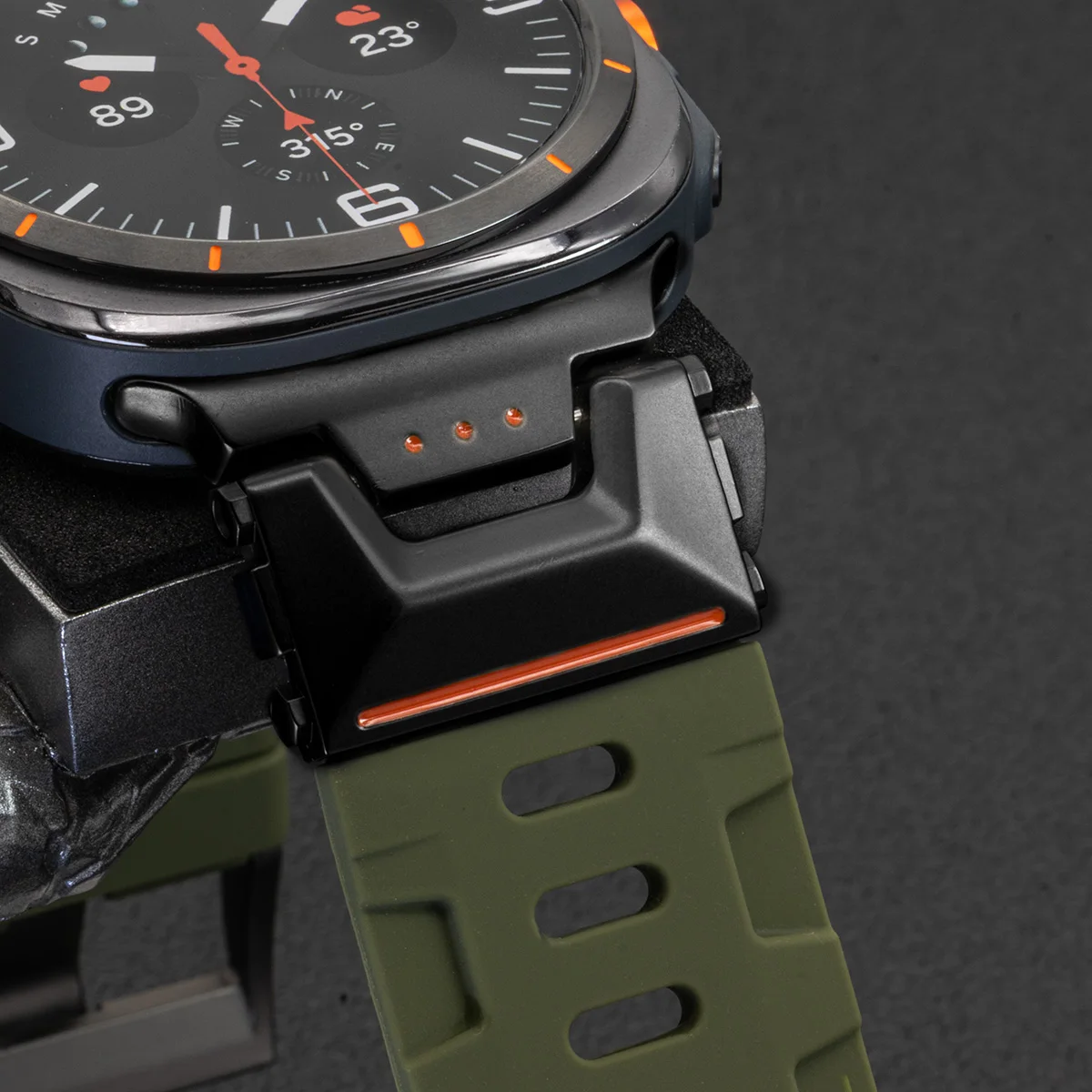 สายยางซิลิโคนสำหรับนาฬิกาซัมซุ - Luxury Watch Galaxy บทวิจารณ์และราคา