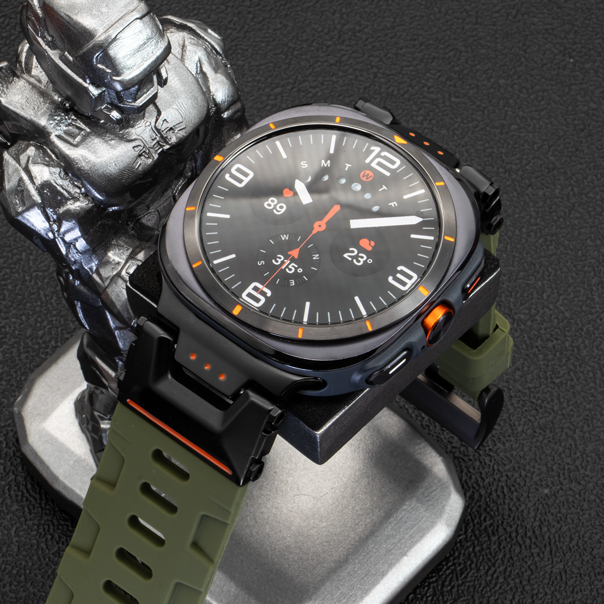 สายยางซิลิโคนสำหรับนาฬิกาซัมซุ - Luxury Watch Galaxy บทวิจารณ์และราคา